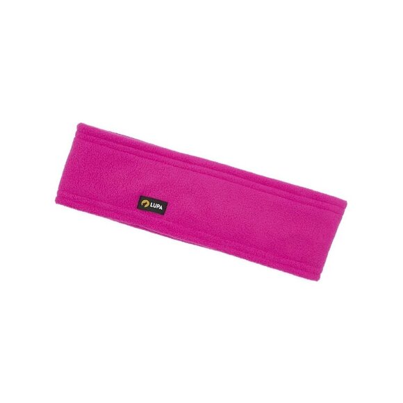 Unisex Fleece Headband Bright Pink Triple-Layer Warm Winter Accessory main image 6